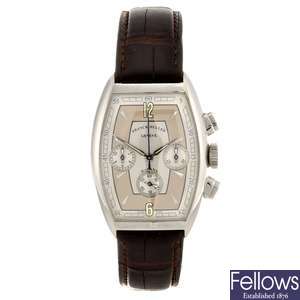 A stainless steel automatic gentleman's chronograph Franck Muller Havana wrist watch.