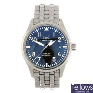 (528417-1-A) A stainless steel automatic gentleman's IWC Mark XVI bracelet watch.