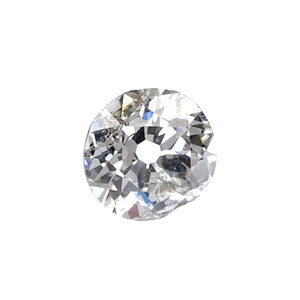 An old-cut diamond, weighing 0.66ct.