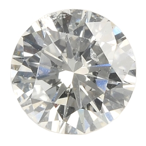 Two brilliant-cut diamonds, weighing 0.44 and 0.41ct.