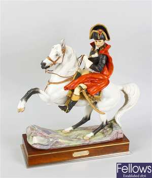 A Royal Worcester figure of Napoleon