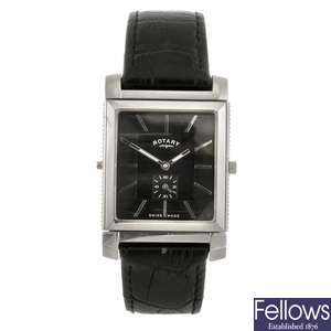 A stainless steel quartz gentleman's Rotary Revelation wrist watch.