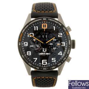 A titanium automatic chronograph gentleman's Tag Heuer McLaren MP4.12C wrist watch.