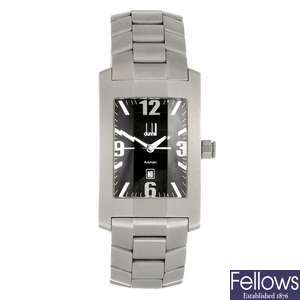 A stainless steel automatic gentleman's Dunhill Dunhillion bracelet watch.