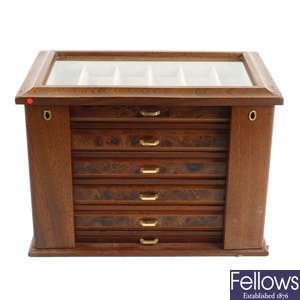 6 Drawer watch collector's box