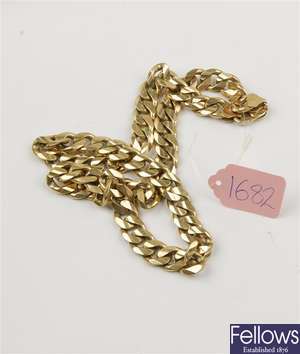 (201208479) ring curb necklet