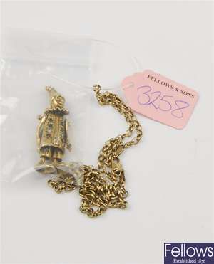 (220984529)  belcher necklace,  pendant