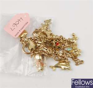 (706007570)  ring item of jewellery, ring item of jewellery, 9ct charm bracelet