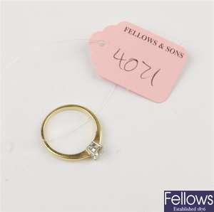 (706007634) ring single stone ring