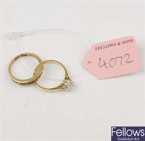 (706007673) two assorted rings