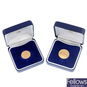 Coin collection to include Sovereign, Half-Sovereign, Florin etc.
