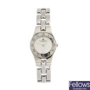A stainless steel quartz lady's Baume & Mercier bracelet watch.