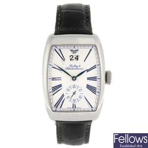 A stainless steel automatic gentleman's Dubey & Schaldenbrand Aerodyn Date wrist watch.