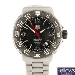 (936003010) A stainless steel quartz gentleman's Tag Heuer Formula 1 bracelet watch.