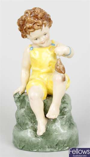 A Royal Worcester figure