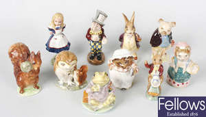 A Beswick Royal Doulton tableware ceramic figurine modelled as 'Alice'