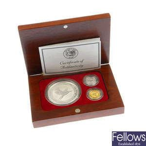 Australia, Elizabeth II, Perth Mint set 1996.