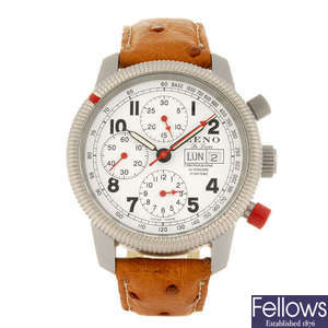 ZENO - a gentleman's chronograph wrist watch.