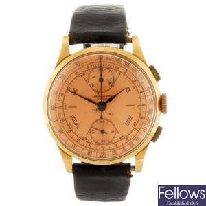 CHRONOGRAPHE SUISSE - a gentleman's chronograph wrist watch.
