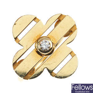 LOUIS VUITTON - a diamond dress ring.