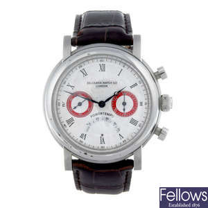 BELGRAVIA WATCH CO. - a limited edition gentleman's stainless steel Power Tempo chronograph wrist watch.