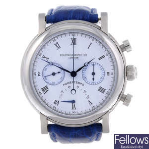 BELGRAVIA WATCH CO. - a limited edition gentleman's stainless steel Power Tempo wrist watch.
