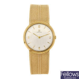 (987002490) OMEGA - a gentleman's bracelet watch. 