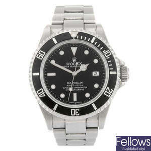(941002491) ROLEX - a gentleman's Oyster Perpetual Sea Dweller bracelet watch.