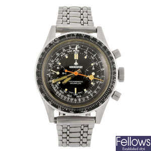 CHRONOSPORT - a gentleman's chronograph bracelet watch together with an Avia wrist watch.
