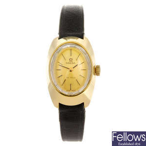 OMEGA - a lady's De Ville wrist watch.