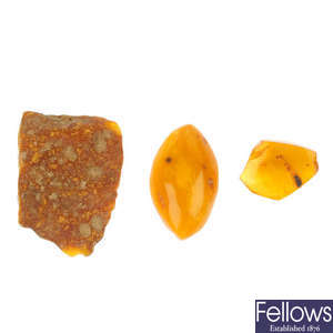 A selection of amber.