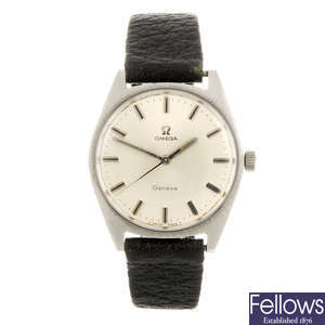 OMEGA- a gentleman's Geneve wrist watch.