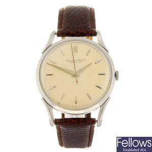 IWC - a gentleman's wrist watch. 