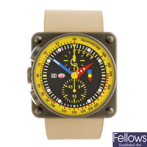 ALAIN SILBERSTEIN - a limited edition iKrono Smileday chronograph wrist watch.