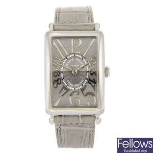 FRANCK MULLER - a lady's Long Island Relief wrist watch.