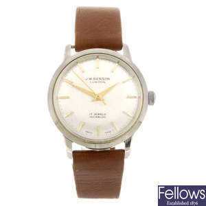 J.W. BENSON - a gentleman's wrist watch.