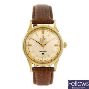 OMEGA- a gentleman's Constellation wrist watch.