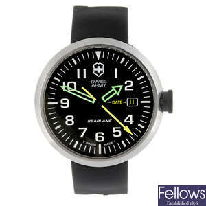 SWISS ARMY - a gentleman's Seaplane wrist watch.