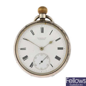 An open face pocket watch by Russels Limd.