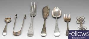 A comprehensive silver plated canteen for twenty-four place settings by Elkington & Co.