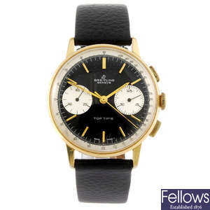 BREITLING - a gentleman's Top Time chronograph wrist watch.