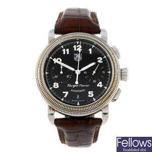 TAG HEUER - a gentleman's Targa Florio chronograph wrist watch.