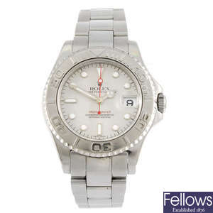 ROLEX - a mid-size Oyster Perpetual Date Yacht-Master bracelet watch.