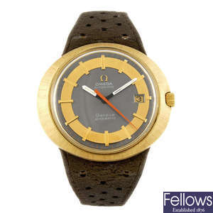 OMEGA - a gentleman's Geneve Dynamic wrist watch.