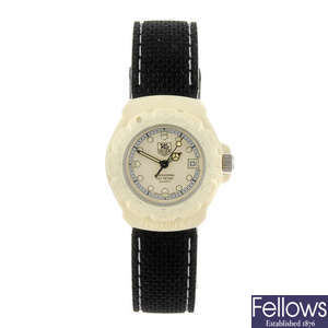 TAG HEUER - a lady's Formula 1 wrist watch.