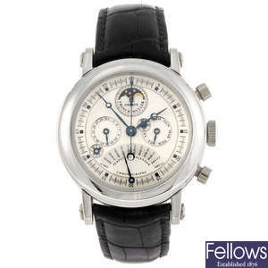 FRANCK MULLER - a gentleman's Perpetual Calendar chronograph wrist watch.