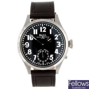 BALL - a gentleman's Engineer Master II Officer wrist watch. 