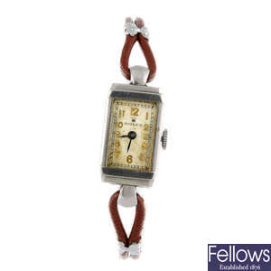 ROLEX - a lady's wrist watch.