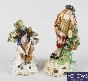 Two Royal Crown Derby figures