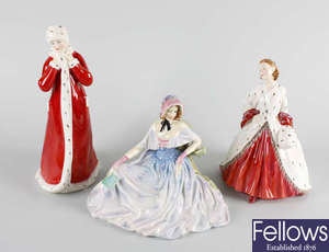 A group of five Royal Doulton figures